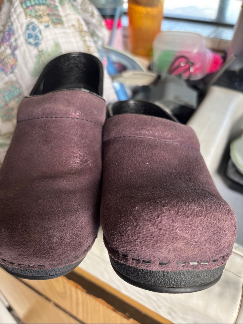 Dansko Suede Work Shoes - Picture 13 of 13